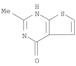 Thieno[2,3-d]pyrimidin-4(1H)-one, 2-methyl-